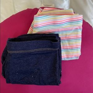 Never worn (2) biker shorts